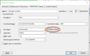Effort driven checkbox