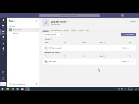 Microsoft Teams Tutorial