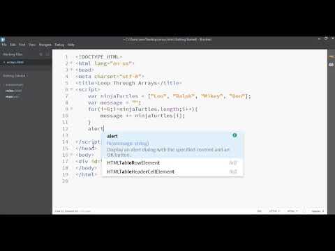How to Loop Through a JavaScript Array