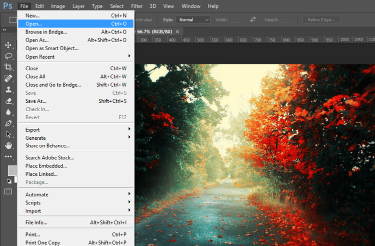 how to open photoshop dmg file