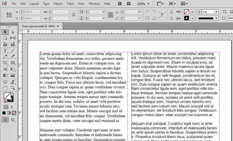 Adobe InDesign Text Layout Tips - SkillForge