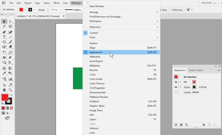 Using the Appearance Panel in Illustrator CC - SkillForge