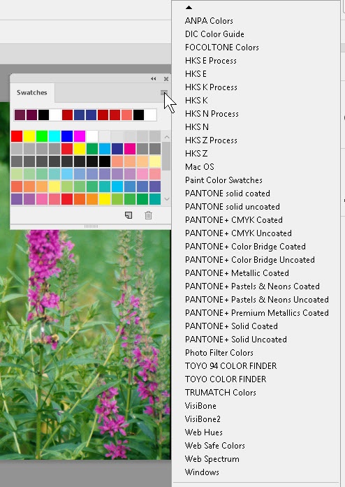 download color libraries photoshop