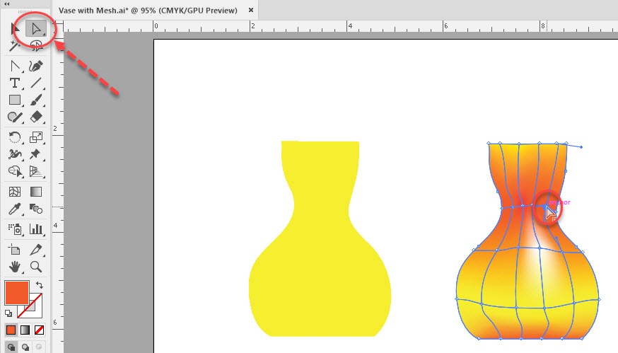 Using the Mesh Tool in Illustrator-Basics - SkillForge