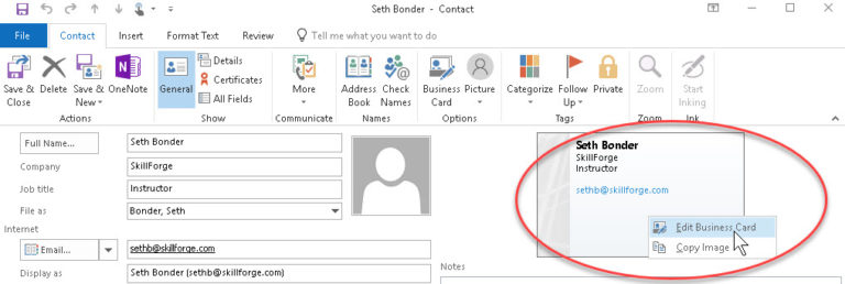 how-to-edit-contacts-and-the-business-card-in-outlook-skillforge