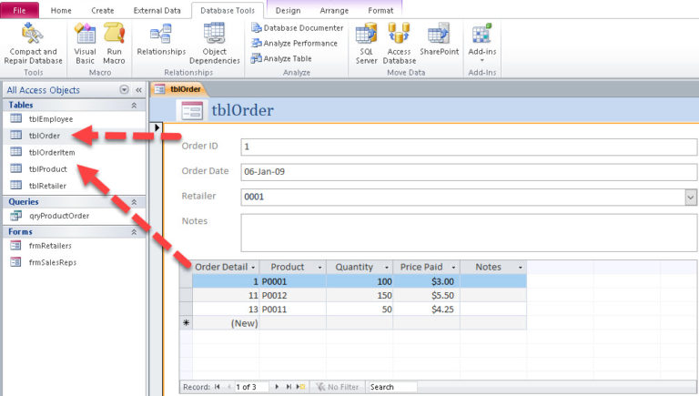 how to create a split form in microsoft access