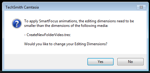 camtasia smart focus