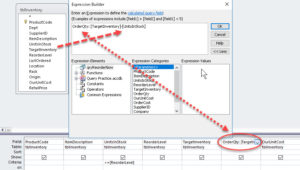 Query calculation 1