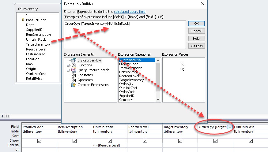 How to Add a Calculated Field to an MS Access Query  SkillForge