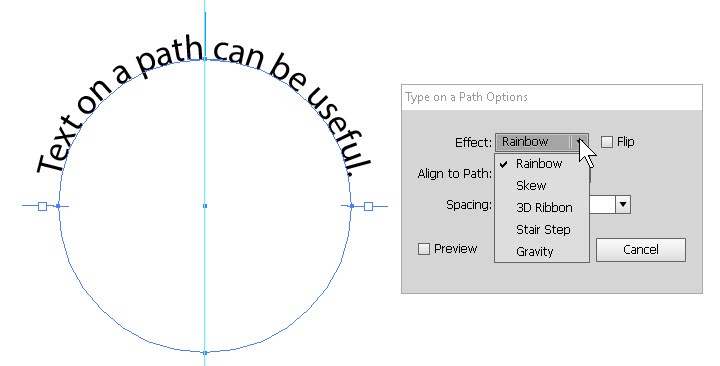 How To Type On A Circle In Adobe Illustrator How To Type On Path In Images